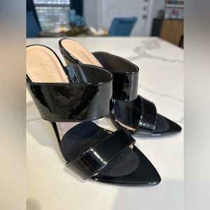 Cute Black Patton High Heel, New! Only wore for a fashion show, size 7